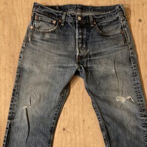 Vintage 501 Levi's Jeans-Natural Vintage Distress and Wear